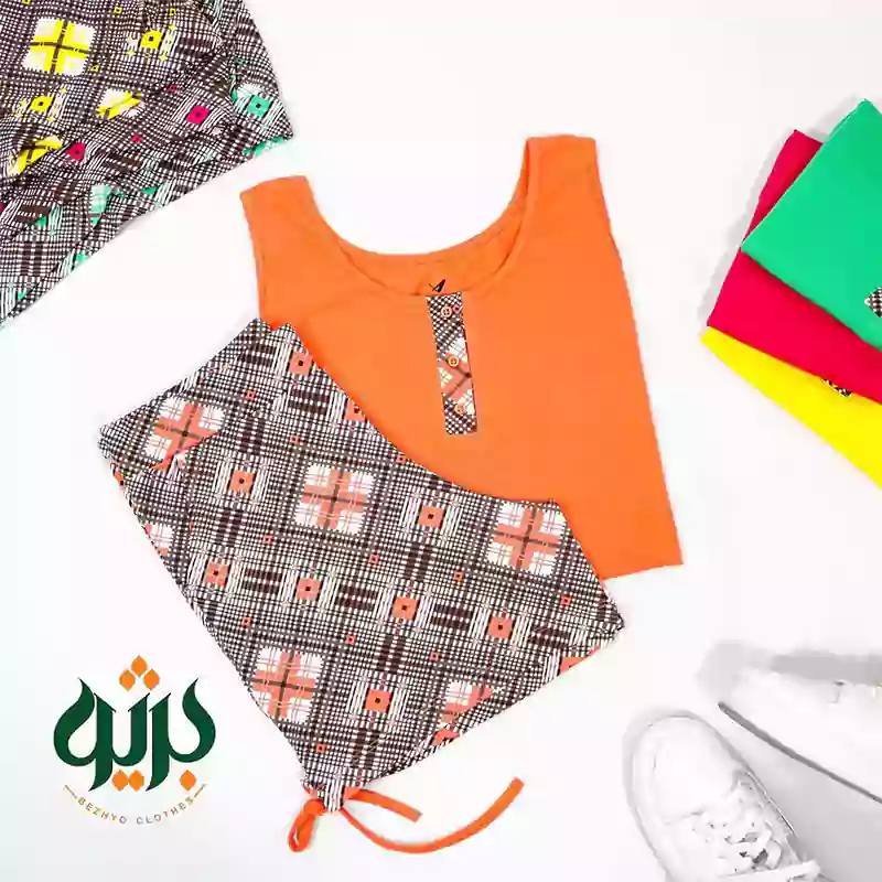 تاپ شلوارک گت دار