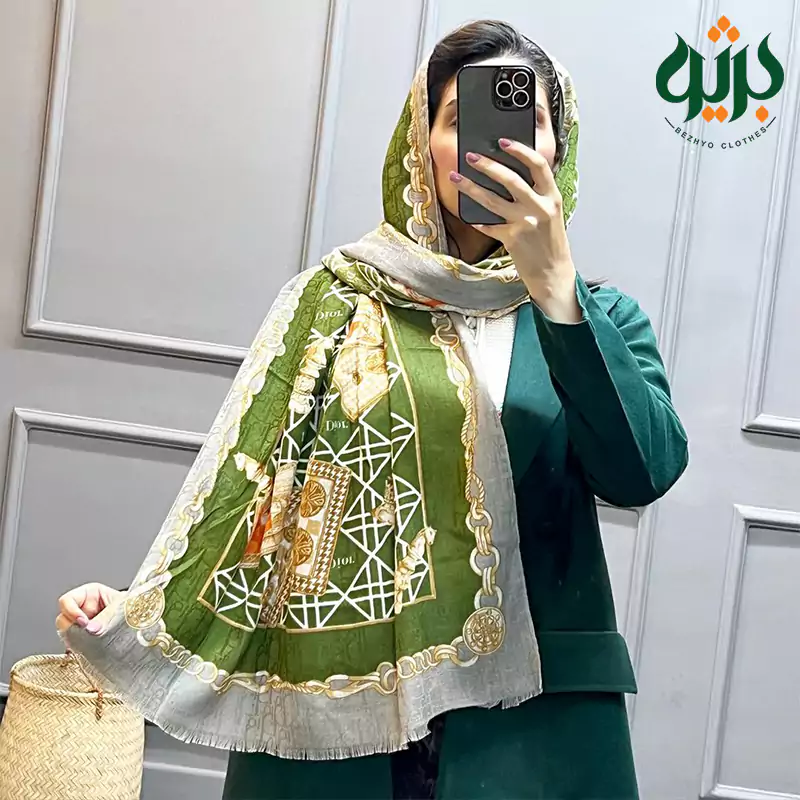 شال وول وارداتی DIOR (کد 19718)