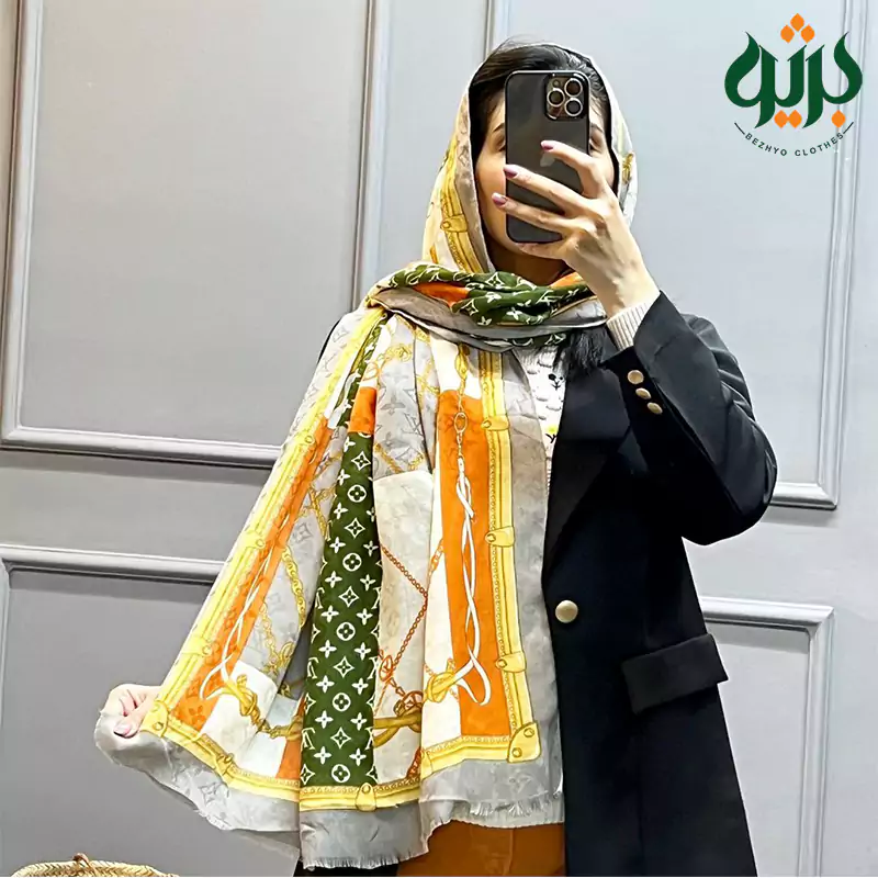 شال وول وارداتی برند LV