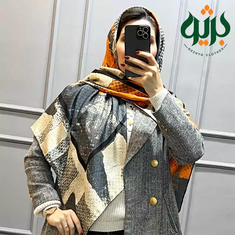 روسری نخی طرح سنگشور اصلا سر نیست و کیفیت بسیار بالایی دارد