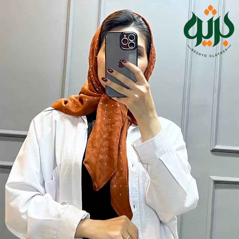 مدیوم اسکارف مزونی قواره ۹۰