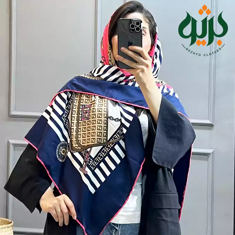 روسری توییل برند فندی