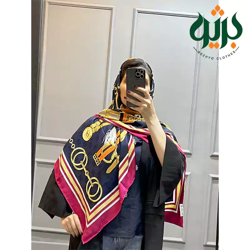روسری ابریشم اورجینال دارای کیفیت عالی