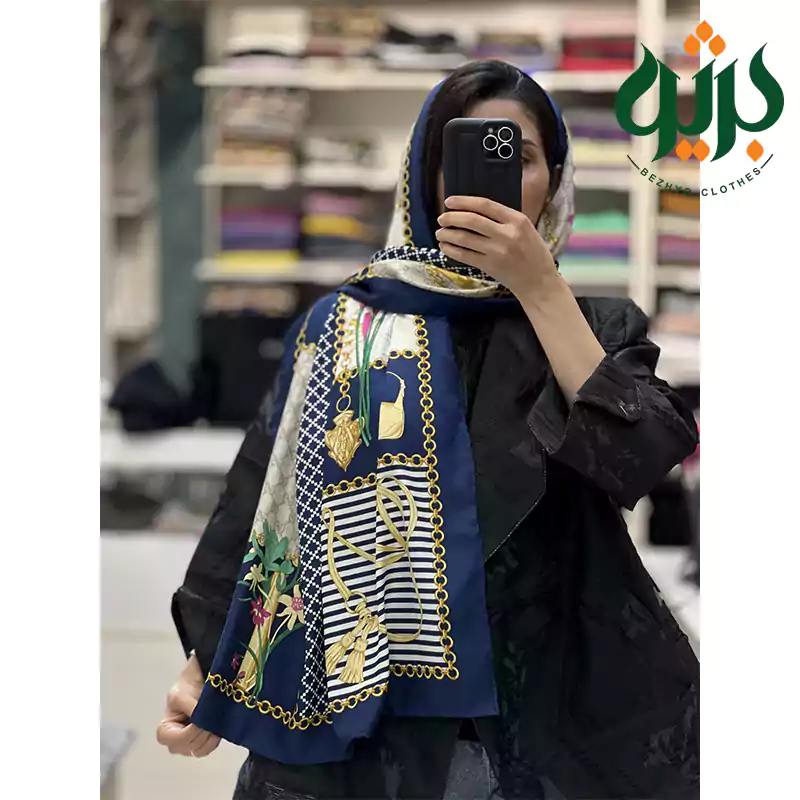 شال ابریشم اورجینال