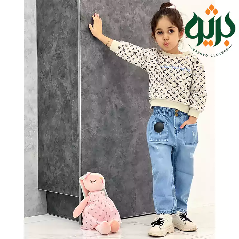 شلوار کمرهویجی بچگانه دخترانه