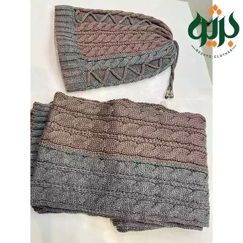 کلاه و شال گردن بزرگسال (کد 150005)