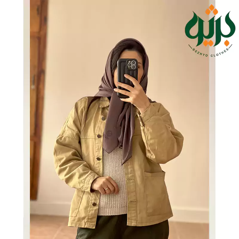 روسری ابریشم تکرنگ (کد 28607)