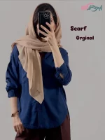 روسری برشکا طرح اولدمانی وارداتی