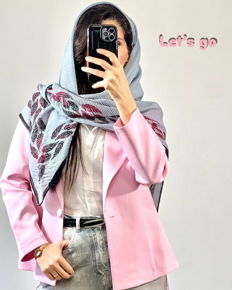 روسری پلیسه وارداتی (کد 28659)