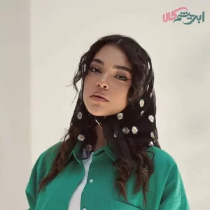 خرید مینی اسکارف توری از ابریشم کالا