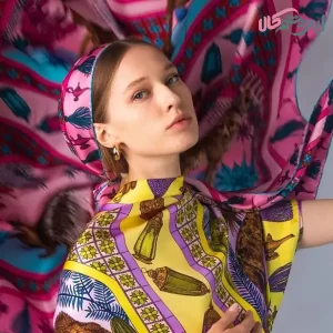 خرید روسری مجلسی ابریشمی