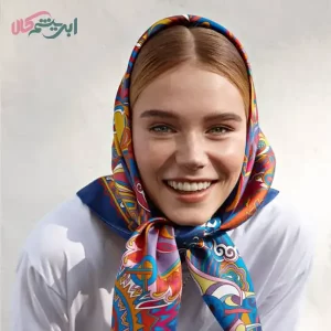 خرید اینترنتی روسری طرح دار