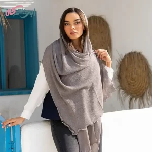 خرید شال پلیسه رنگی