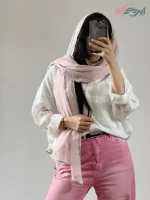 خرید شال کنفی وارداتی حاشیه ماهی (کد 19982)