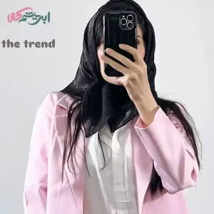 روسری ابریشم ژاکارد