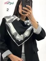 مینی اسکارف ابریشمی (کد 28675) طرح شماره 2