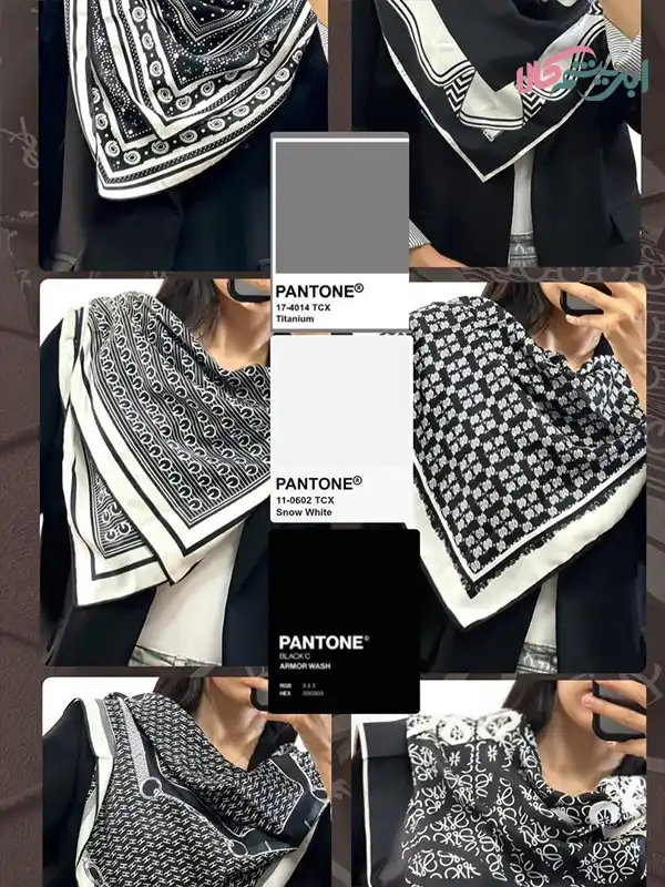 مینی اسکارف ابریشمی اورجینال (کد 28677)