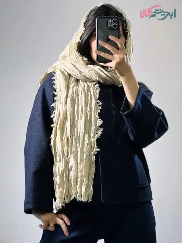 autumn-shawl-with-wrinkled-design0 شال پاییزه طرح چروک (20001)