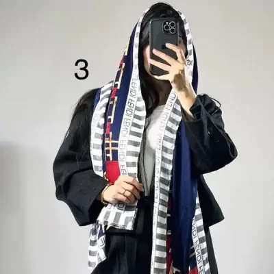 شال پاییزه طرح فندی شماره 3