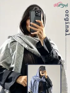 روسری کشمیر قواره بزرگ (کد 28681)