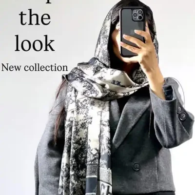 سرخور شال کشمیر دیور طرح جنگل (کد 20006)