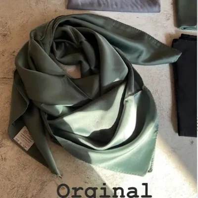 مینی اسکارف ابریشمی ساده (کد 28688)