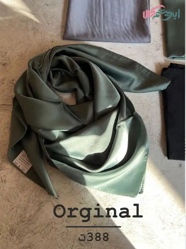 مینی اسکارف ابریشمی ساده (کد 28688)